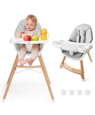 Boys High Chair with Dishwasher Safe Tray
