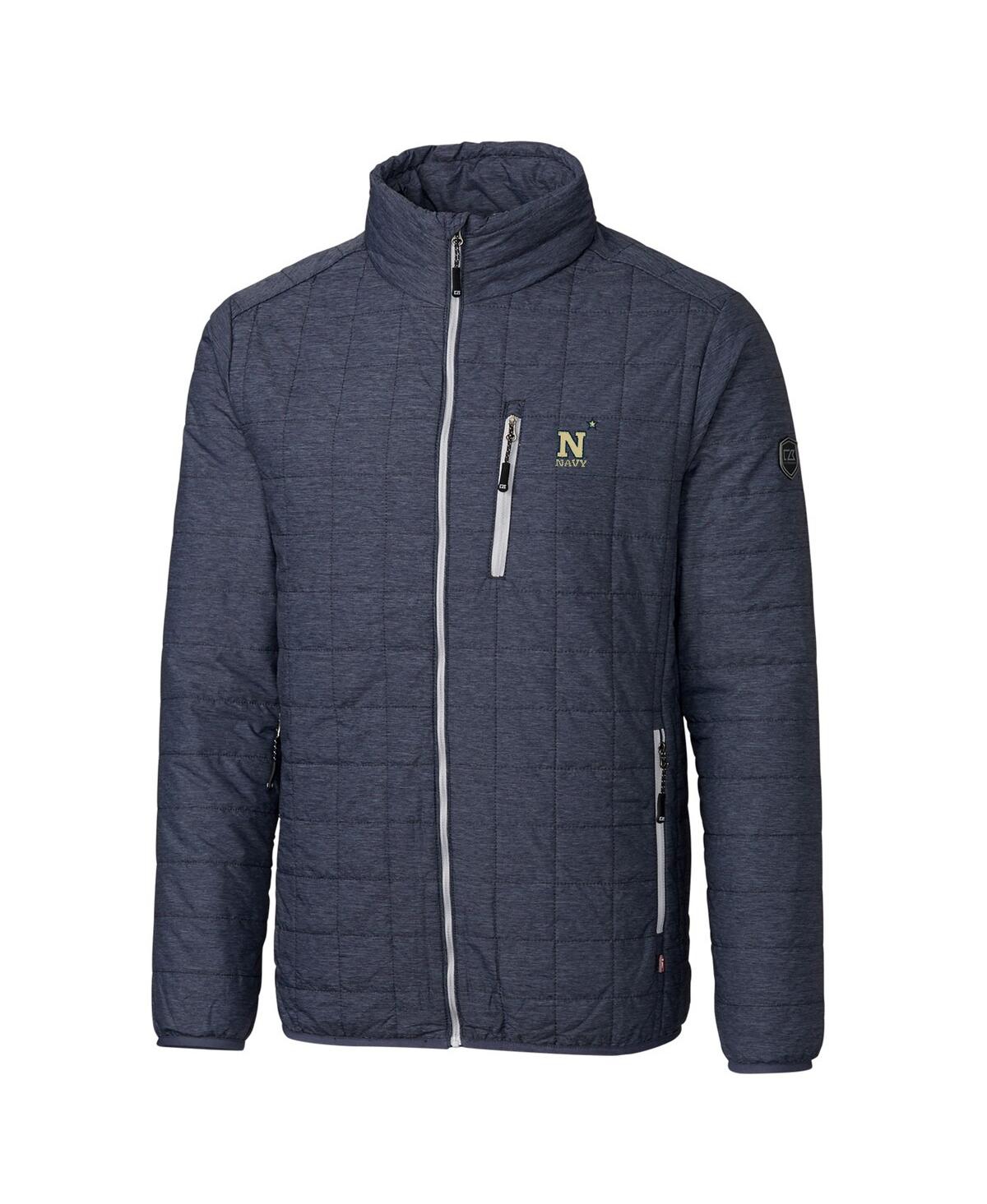 Men's Navy Navy Midshipmen Rainier Full-Zip Jacket - Navy