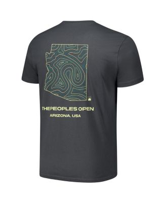 Men's and Women's Charcoal WM Phoenix Open Arizona T-Shirt