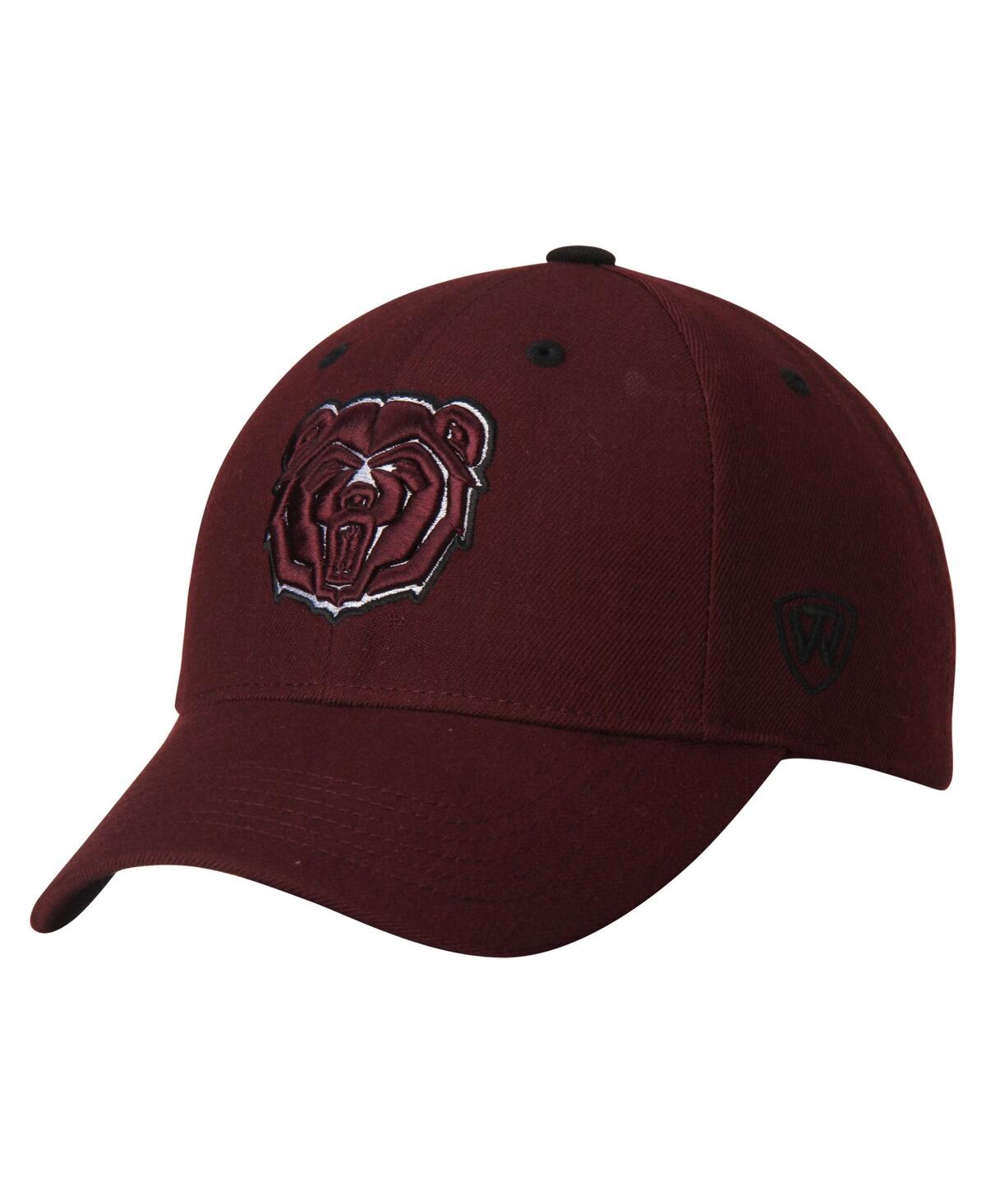Top Of The World Men's Maroon Missouri State University Bears Triple Threat Adjustable Hat In Maroon