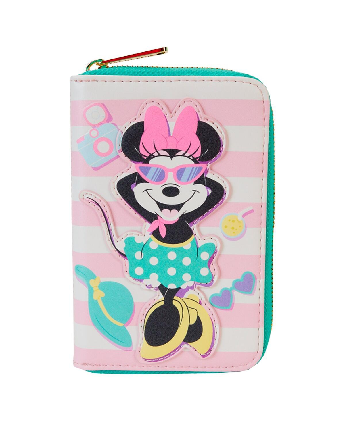 Minnie Mouse Vacation Style Zip-Around Wallet