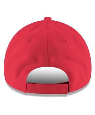 Мужская красная кепка Kansas City Chiefs 2024 AFC Champions новой эры, реплика 9-футовой шляпы с регулируемой длиной