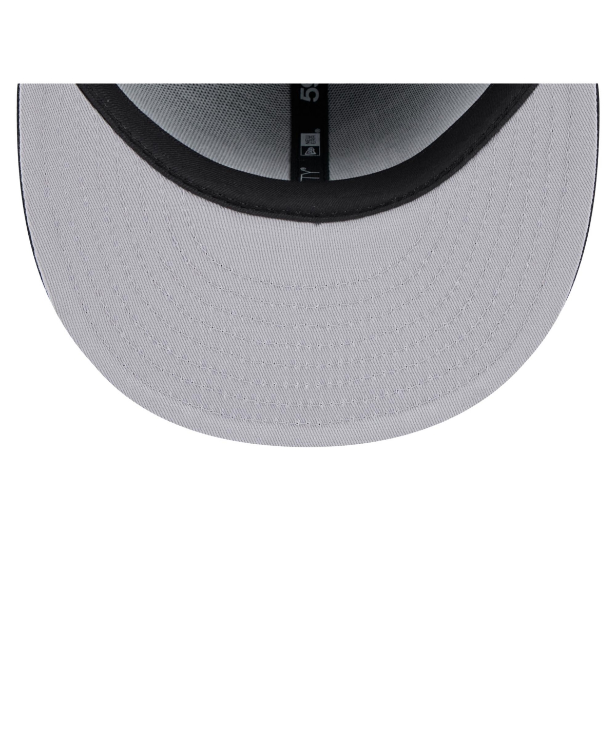 Shop New Era Men's Black Utah Hockey Club State Shape 1st Season 59fifty Fitted Hat