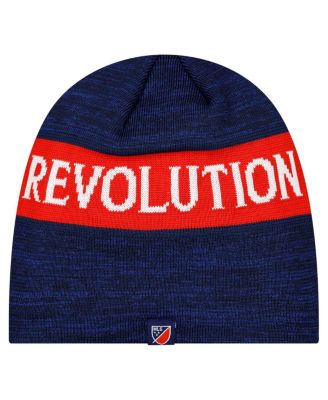 Мужская шапка-бини New Era Men's Navy New England Revolution 2025 Kickoff