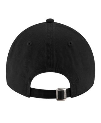 Мужская и женская шапка Eclipse Black с логотипом Golden State Valkyries от New Era с регулируемой длиной 92 см.