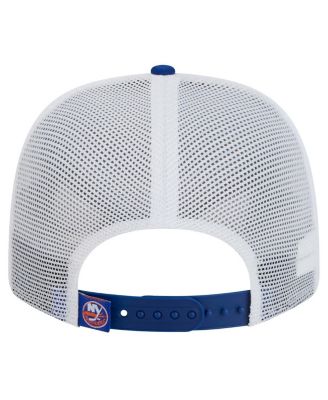 Мужская кепка New Era Royal/White New York Islanders Core Trucker 9SEVENTY с эластичной застежкой