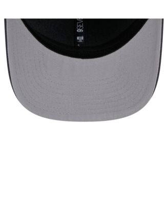 Мужская угольно-белая кепка Vegas Golden Knights Core Trucker 9SEVENTY со стрейчевой застежкой New Era