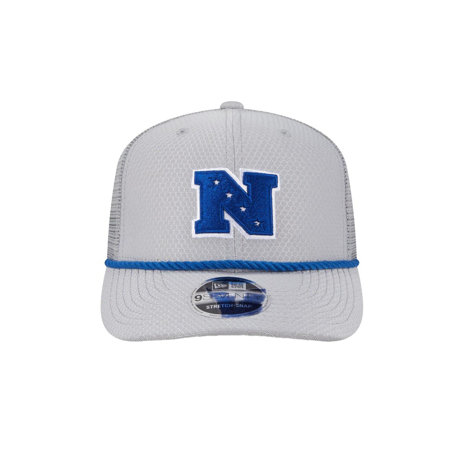 Men's Gray Dallas Cowboys 2025 Pro Bowl 9SEVENTY Stretch-Snap Hat