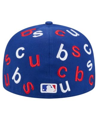 Men's Royal Chicago Cubs Team Confetti 59FIFTY Fitted Hat
