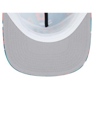 Мужская бейсболка для гольфа Aqua Miami Dolphins Wakey Wakey от New Era