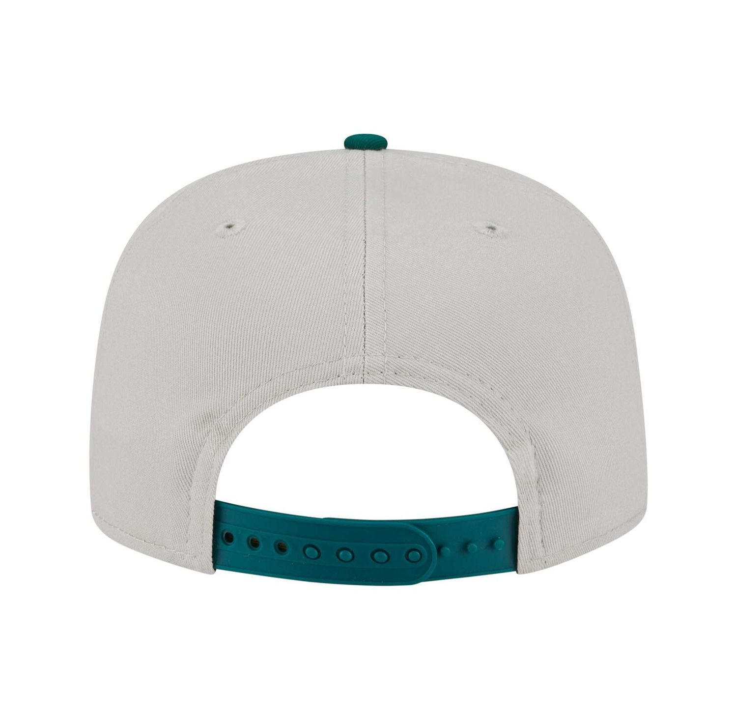 Men's Stone/Green New York Jets Athletic Golfer Snapback Hat