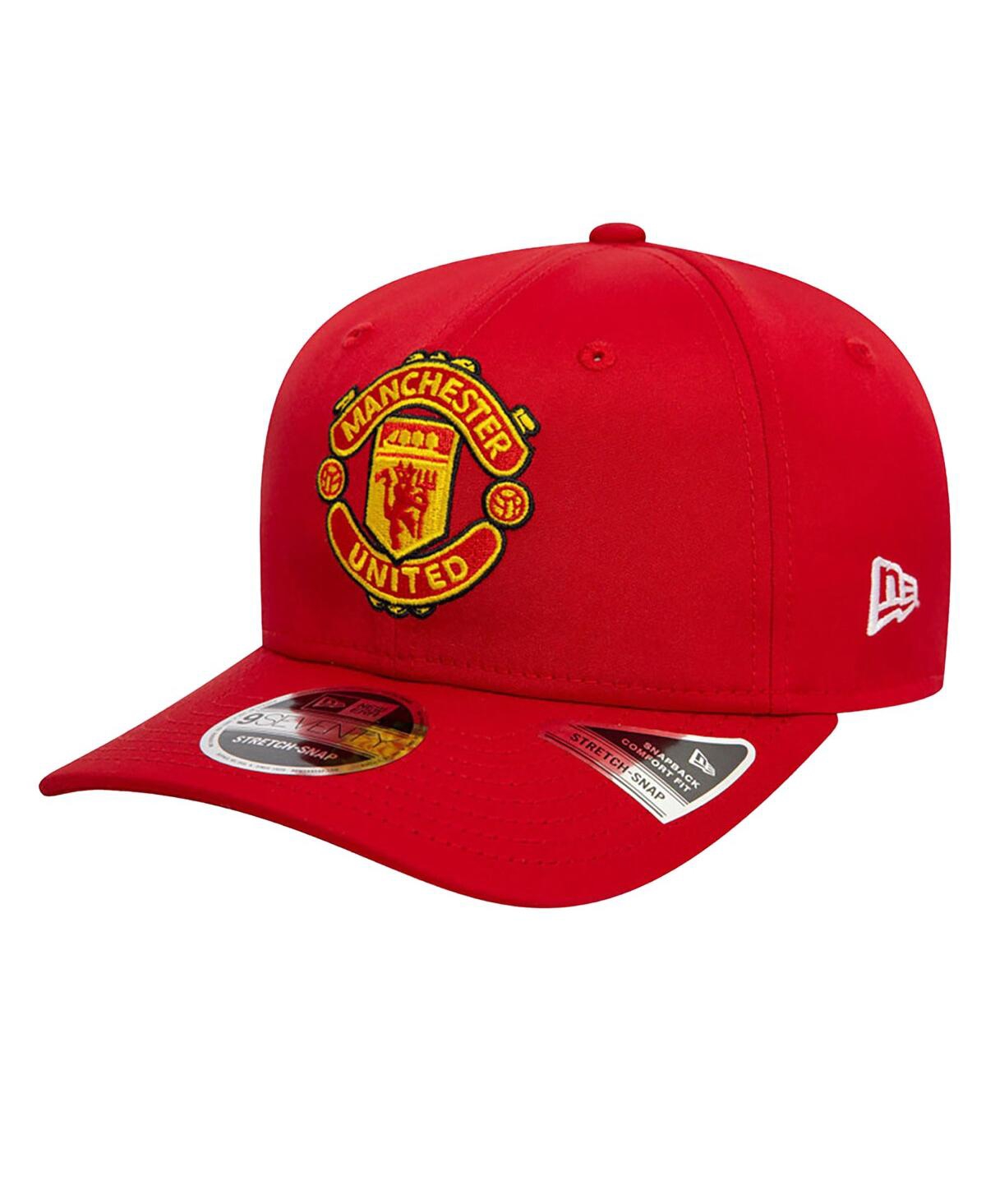 NEW ERA MEN'S RED MANCHESTER UNITED CORE FLEX HAT 