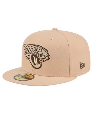 New Era - Men's Tan Jacksonville Jaguars Candied Pecan 59FIFTY Fitted Hat
