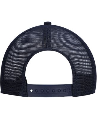 Женская темно-синяя шляпа Chicago Bears Peace Love Trucker с регулируемой длиной 94 см от New Era для женщин