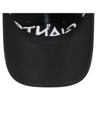 Женская черная шляпа New York Giants Cece 9TWENTY с регулируемой длиной от New Era