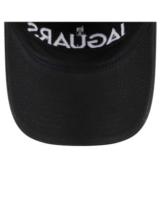 Женская черная шапка New Era Jacksonville Jaguars Cece 9TWENTY с регулируемой длиной