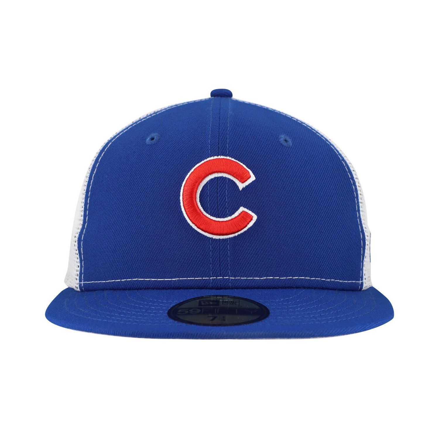 Men's Royal Chicago Cubs Team Color 59FIFTY Trucker Fitted Hat