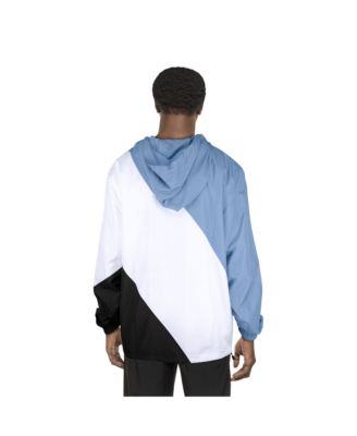 Мужская светло-голубая куртка-ветровка на молнии San Antonio Spurs 2024/25 City Edition от New Era