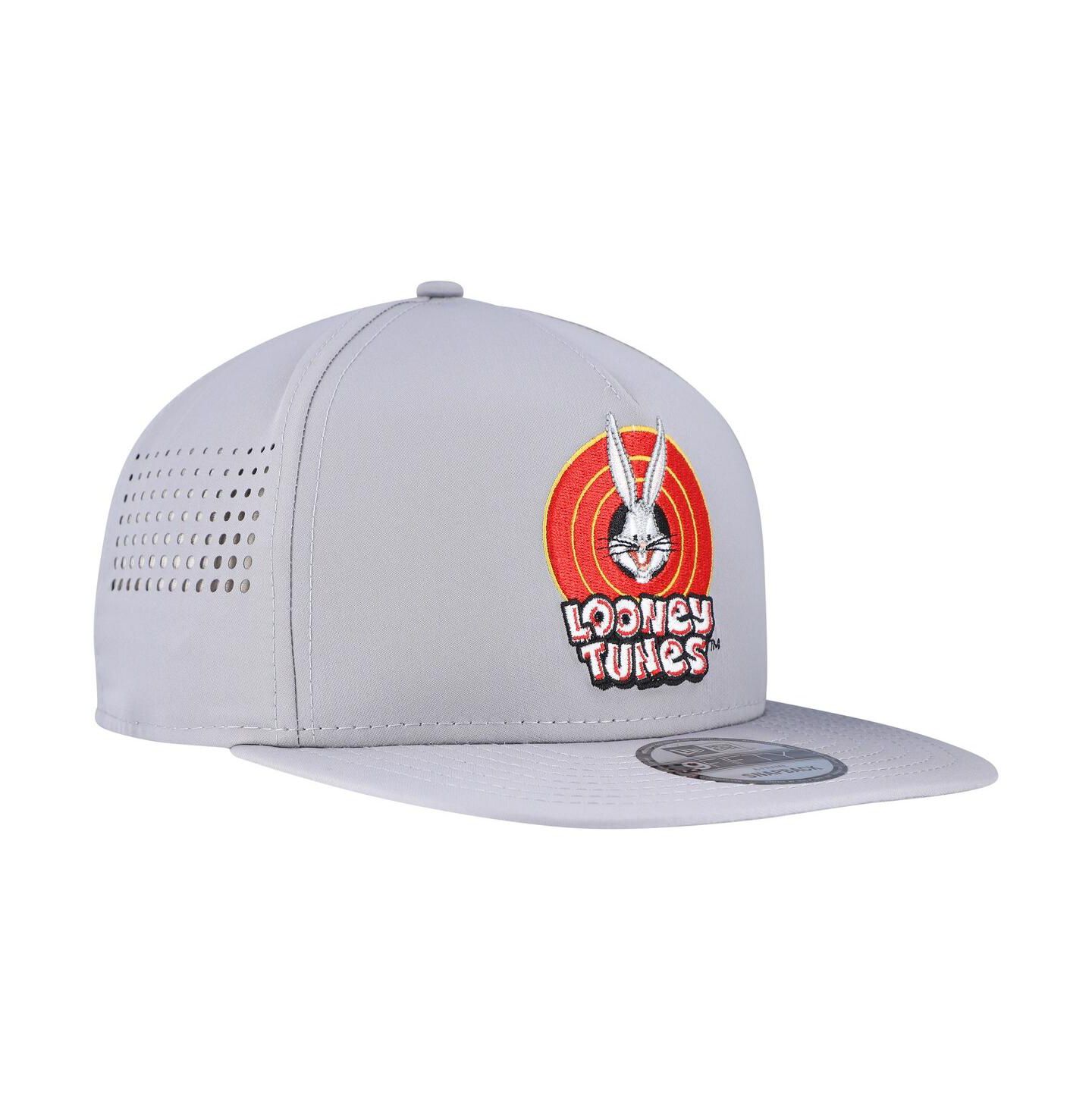 Мужская кепка New Era Gray Looney Tunes Vented 9FIFTY Snapback Hat — фото 3