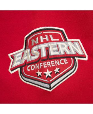 Women's Red New Jersey Devils Heritage Lace-Up Pullover Sweatshirt