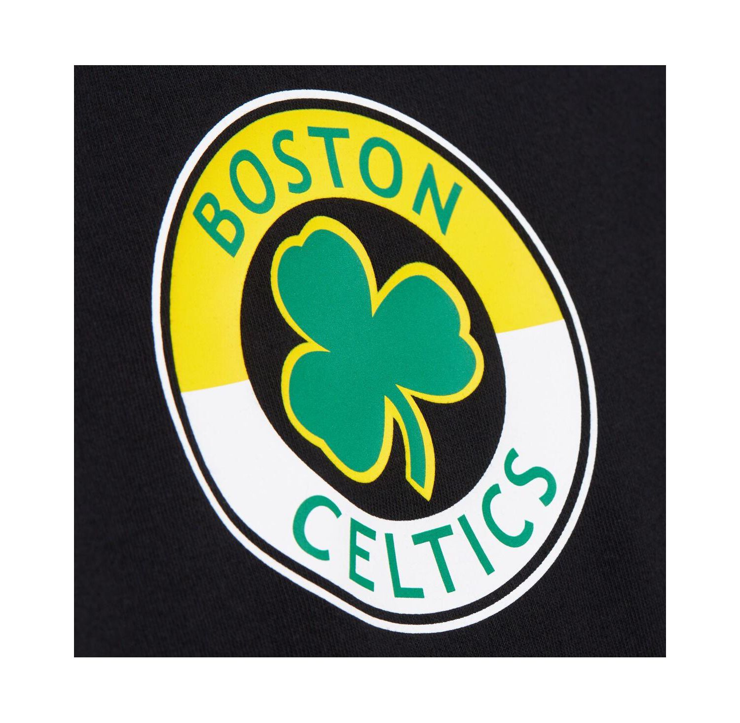 Men's Black Boston Celtics Black Out Collection Vintage Premium T-Shirt