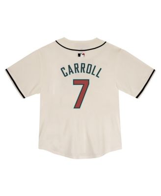 Toddler Corbin Carroll White Arizona Diamondbacks Home Game Jersey