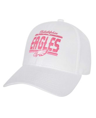 Outerstuff - Big Girls Philadelphia Eagles All White Structured Adjustable&nbsp;Hat