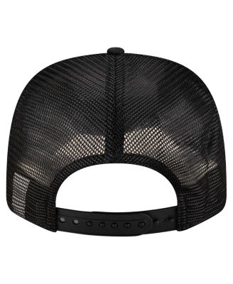 Men's Black Austin FC Labeled 9SEVENTY Trucker Stretch-Snap Adjustable Hat