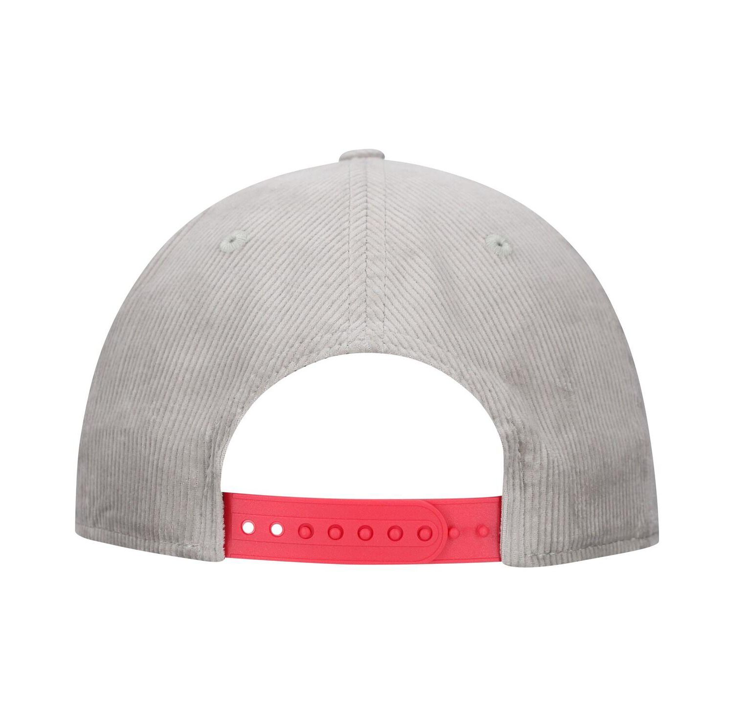 Men's Gray St. Louis City SC Corduroy Golfer Adjustable Hat