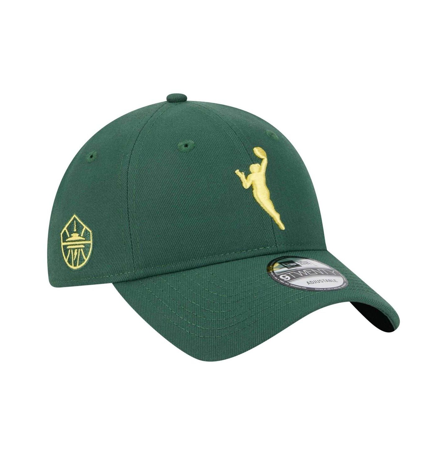 Мужская кепка New Era Green Seattle Storm 9TWENTY Adjustable Hat — фото 1