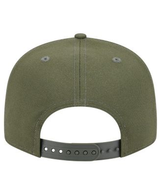 Мужская кепка-бейсболка New Era оливкового цвета Cincinnati Bengals Main 9FIFTY Snapback