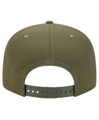 Мужская кепка-бейсболка New Era оливкового цвета Jacksonville Jaguars Main 9FIFTY Snapback