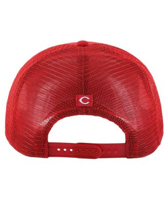 Брендовая мужская красная шляпа Cincinnati Reds Promenade Hitch с регулируемой посадкой 47-го года выпуска