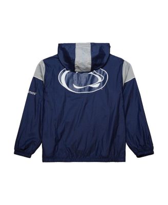 Men's Navy Penn State Nittany Lions Team 3.0 Anorak Half-Zip Hoodie Sweatshirt
