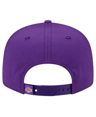 Мужская бейсболка New Era фиолетового цвета Los Angeles Lakers Sport Night Team Shadow 9FIFTY Snapback