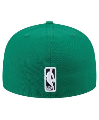 Men's Kelly Green Boston Celtics Throwback Pennant 59FIFTY Fitted Hat