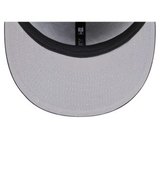 Мужская черная приталенная шляпа Miami Heat Sport Night Script от New Era 59 размера 