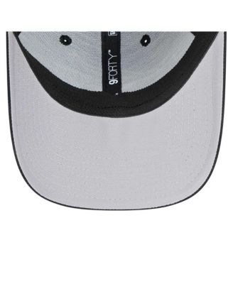 Мужская черная шляпа New Era с регулируемой посадкой Toronto Blue Jays Pivot 940