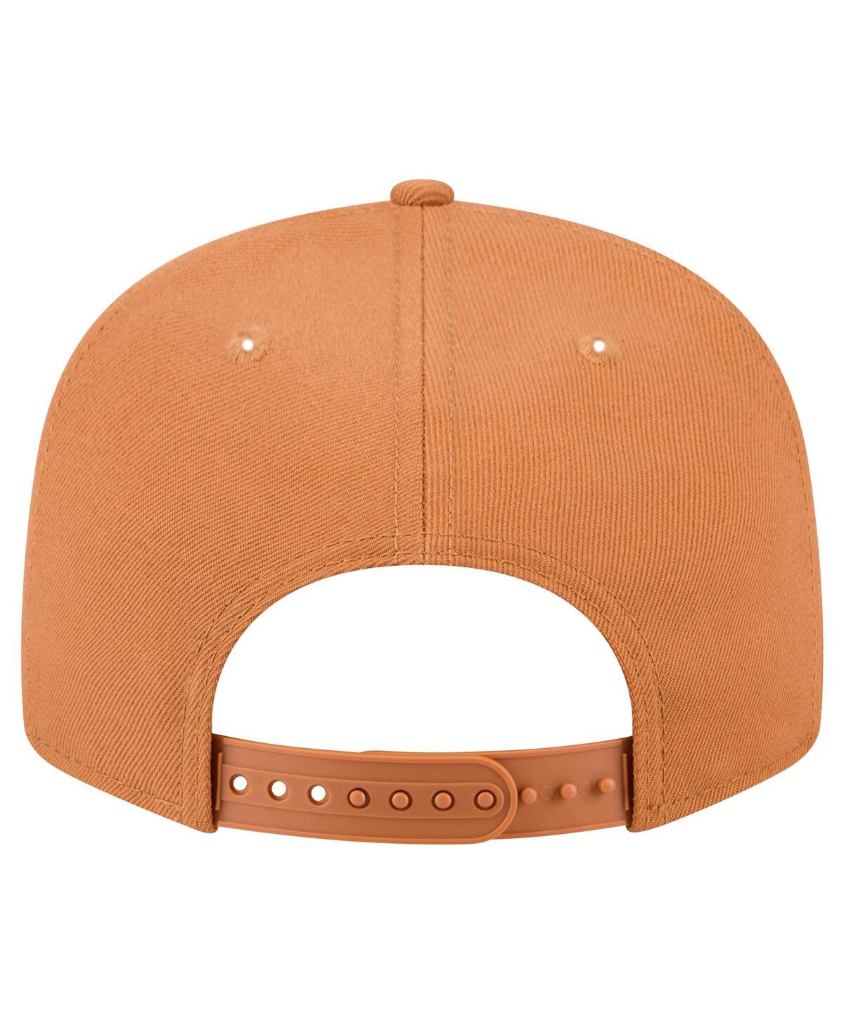 NEW ERA MEN'S TAN NEW ORLEANS PELICANS COLOR PACK 9FIFTY SNAPBACK HAT 