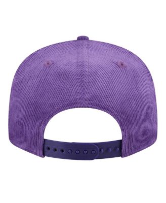Men's Purple Phoenix Suns Throwback Display Corduroy 9FIFTY Snapback Hat