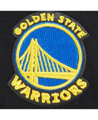 Про черный стандартные женские Голден Стэйт Уорриорз драгоценности укороченный пуловер толстовка с капюшоном