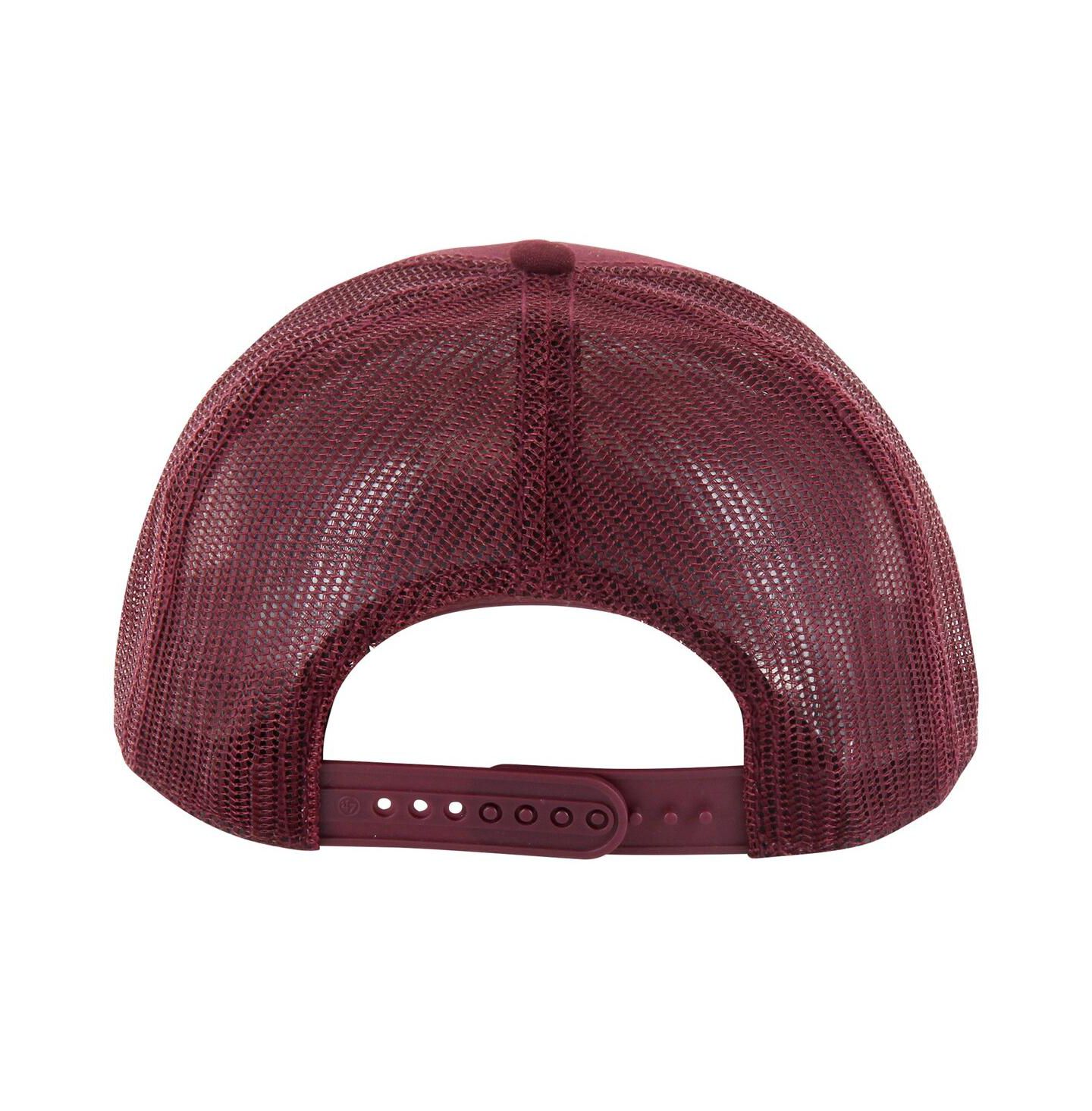 Мужская кепка '47 Brand Maroon Texas A & M Aggies Pitstop Trucker Adjustable Hat — фото 2