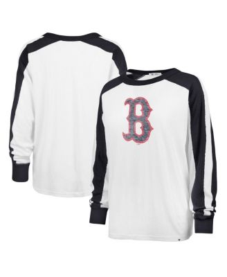 '47 Brand - Women's White Boston Red Sox Premier Caribou Long Sleeve T-Shirt
