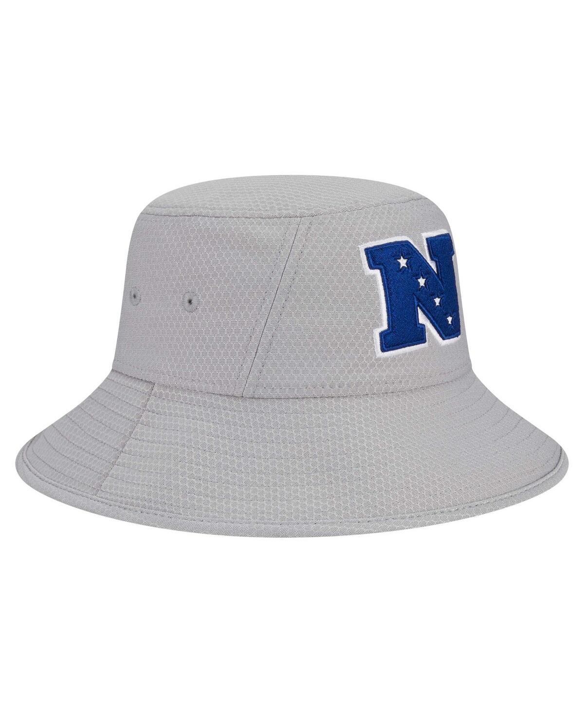 Shop New Era Men's Gray Nfc Merchandise 2025 Nfl Pro Bowl Bucket Hat