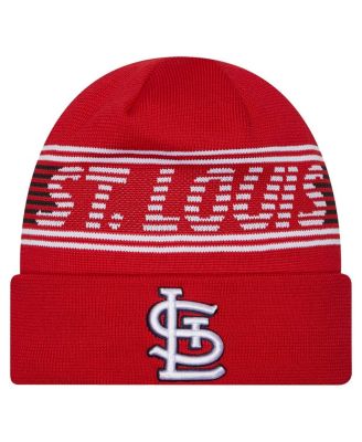 New Era - Men's Red St. Louis Cardinals Authentic Collection Cuffed Knit Hat