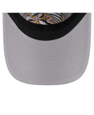 Женская серая шляпа New Era с логотипом Iowa Hawkeyes с регулируемой длиной 92 см