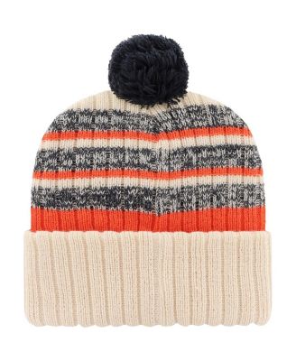 Мужская брендовая шапка цвета хаки Auburn Tigers Tavern 47-го года выпуска с манжетами и помпоном