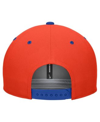 Мужская бейсболка Nike Pro Performance Snapback от Boise State Broncos белого/оранжевого цвета