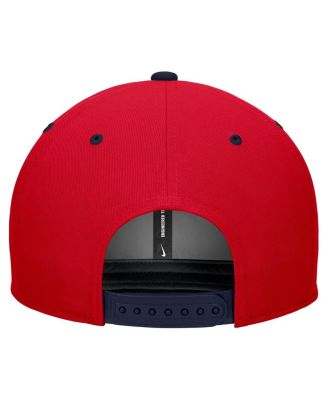 Мужская бейсболка Nike UConn Huskies Pro Performance Snapback белого/красного цвета