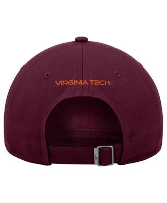 Мужская темно-бордовая кепка Nike Virginia Tech Hokies Club с регулируемой посадкой